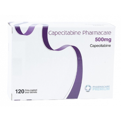 CAPECITABINE PHARMACARE 500 MG ( CAPECITABINE ) 120 FILM-COATED TABLETS